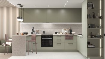 Тренды и новые цвета в дизайне современных кухонь в 2023 году в Медведске - medvedsk.mebel54.com | фото